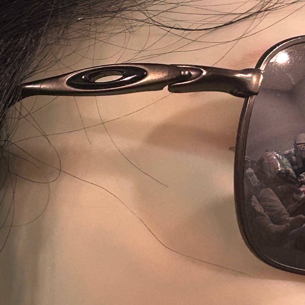 Oakley Crosshair Bronze Aviator Sunglasses - Picture 4 of 11
